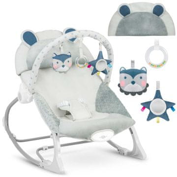 Ricokids skakalica s vibracijom - siva