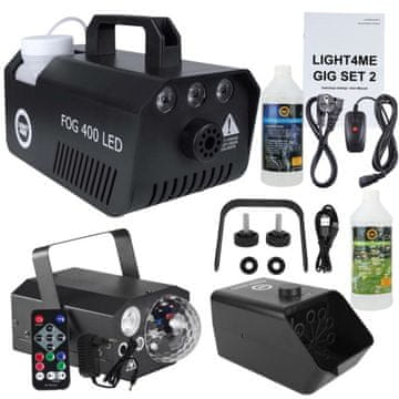 LIGHT4ME GIG SET 2 - Set LED generatora za maglu od 400 W