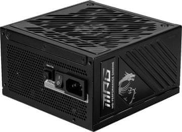 MSI MSI MPG A1250GS napajanje, 1250W, PCIE5, 80+ Gold