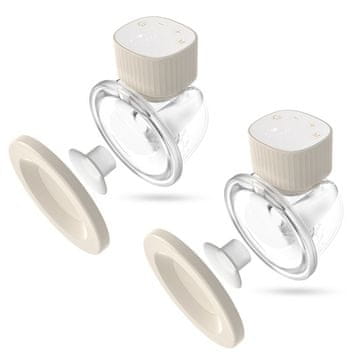 VENTO VENTO TWIN Three-Phase bežična elektronska izdajalica za mlijeko, 150 ml, bež