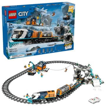 LEGO CITY 60470 VLAKOVI ISTRAŽIVAČA ARKTIČKI POLARNI EKSPRESNI VLAK