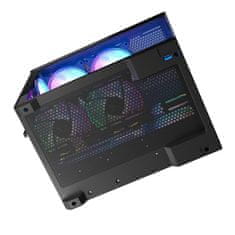 Modecom MODECOM Volcano Panorama APEX ARGB 7F Midi PC kućište, kaljeno staklo