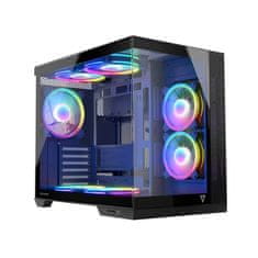 Modecom MODECOM Volcano Panorama APEX ARGB 7F Midi PC kućište, kaljeno staklo
