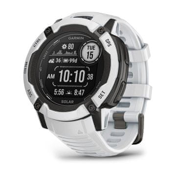Garmin Garmin Instinct 2X Solar pametni sat, 2.79 cm (1.1") zaslon, 50 mm kućište, bijeli