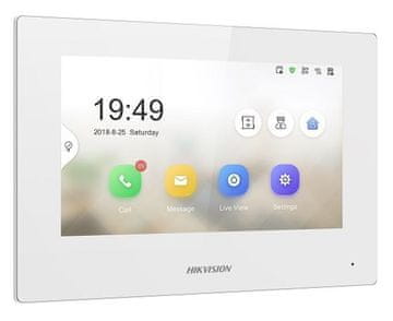 slomart Hikvision DS-KH6320-WTE2-W video portafon 17,8 cm (7") bijela
