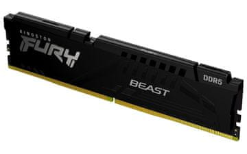 KIN Kingston FURY Beast DDR5 RAM modul 32GB 6000MT/s CL30 DIMM, crna
