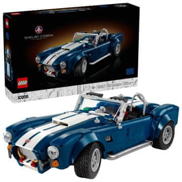 slomart LEGO ICONS 10357 Shelby Cobra 427 S/C građevni set, 1241 komada