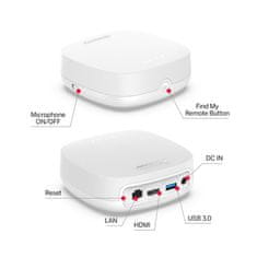 Thomson Plus 270 multimedijski player, 4K UHD, Google TV, bijela (čisto bijela)