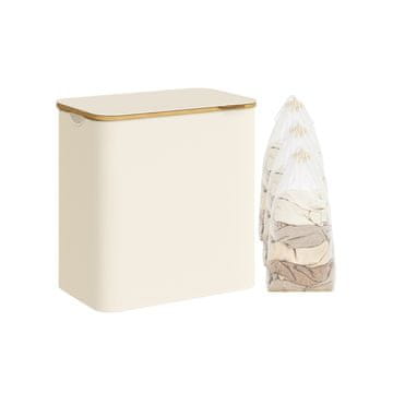 Songmics Košara za rublje 60x385x705 cm Bijela