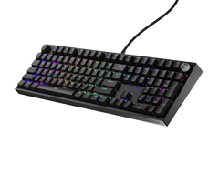 Genesis Thor 404 gaming mehanička tipkovnica, Outemu Peach Silent V3 prekidači, RGB, crna