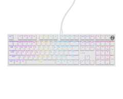 Genesis Thor 404 mehanička tipkovnica za igranje, Outemu Peach Silent V3 prekidači, RGB, bijela