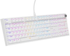 Genesis Thor 404 mehanička tipkovnica za igranje, Outemu Peach Silent V3 prekidači, RGB, bijela
