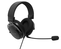 Genesis TORON 301 slušalice, odvojivi mikrofon/kabel, ultra lagane, univerzalna povezivost, crne