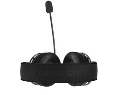 Genesis TORON 301 slušalice, odvojivi mikrofon/kabel, ultra lagane, univerzalna povezivost, crne