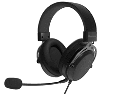 Genesis TORON 301 slušalice, odvojivi mikrofon/kabel, ultra lagane, univerzalna povezivost, crne