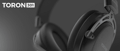 Genesis TORON 301 slušalice, odvojivi mikrofon/kabel, ultra lagane, univerzalna povezivost, crne