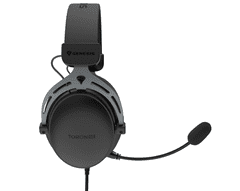 Genesis TORON 531 slušalice, odvojivi mikrofon/kabel, dodatni jastučići za uši, crne