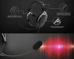 Genesis TORON 531 slušalice, odvojivi mikrofon/kabel, dodatni jastučići za uši, crne