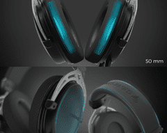 Genesis TORON 531 slušalice, odvojivi mikrofon/kabel, dodatni jastučići za uši, crne