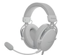 Genesis TORON 531 slušalice, odvojivi mikrofon/kabel, dodatni jastučići za uši, Howlite bijela