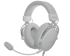 Genesis TORON 531 slušalice, odvojivi mikrofon/kabel, dodatni jastučići za uši, Howlite bijela