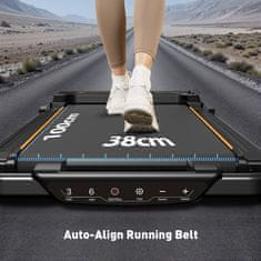 ISCOOTER Formill FT51 2-u-1 traka za trčanje Crna/Narančasta | 1-10 KM/H | LED zaslon | Nosivost 120 KG | Kardio trening za kućnu teretanu