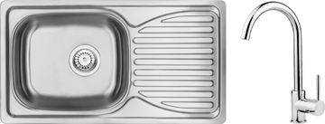 Deante Doppio ZENB0113 sudoper od nehrđajućeg čelika s slavinom