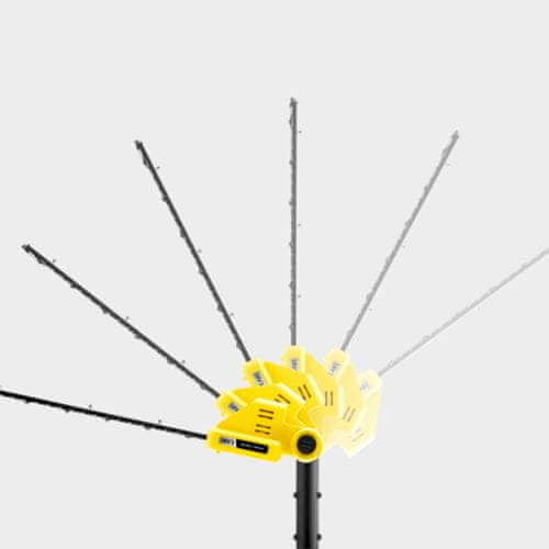 Nastavljiva glava in funkcija žaganja