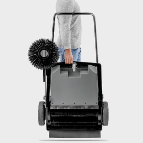 Zložljiv ročaj in 40L posoda