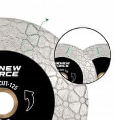 Dexxer Tanki dijamantni disk za brušenje kutova keramike i kamena 125 mm