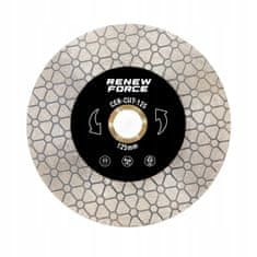 Dexxer Tanki dijamantni disk za brušenje kutova keramike i kamena 125 mm