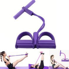 SOLFIT® Elastična traka za trening i fitness, otporna gumena traka za jačanje mišića kod kuće | ABPULLER