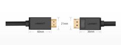 Ugreen DisplayPort na HDMI 4K 30Hz 32 AWG 1,5 m crni adapter kabel