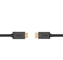 Ugreen DisplayPort na HDMI 4K 30Hz 32 AWG 2m crni jednosmjerni kabel