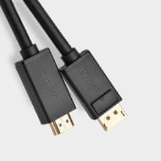 Ugreen DisplayPort na HDMI 4K 30Hz 32 AWG 2m crni jednosmjerni kabel