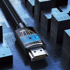 Ugreen HDMI 2.0 4K 2 m crni izdržljivi pleteni kabel