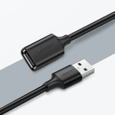 Ugreen USB 2.0 produžni kabel adapter 50 cm crne boje