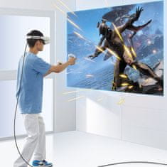 Ugreen Kutni USB-C kabel s podrškom za Oculus Quest 2 VR naočale 60W 5m crni