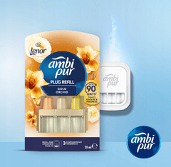 Lenor Ambi Pur 3Volution Duo Lenor Gold Orchid filer, 2x20ml