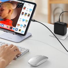 Ugreen USB-C 5A kabel za brzo punjenje PD QC 1m bijeli