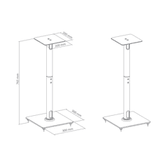 S-box PODNI STALAK ZA ZVUČNIK SB-76L 
