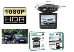 Aerbes Auto kamera Full HD 1080p noćni vid ugrađena baterija + 64 GB SD kartica