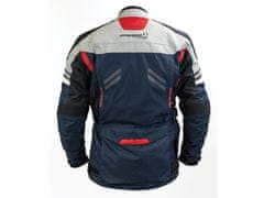 Cappa Racing Muška moto jakna ENZO, tekstilna, plava / crvena 3XL