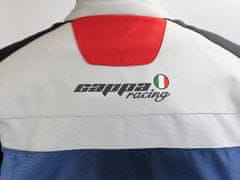 Cappa Racing Muška moto jakna ENZO, tekstilna, plava / crvena 3XL