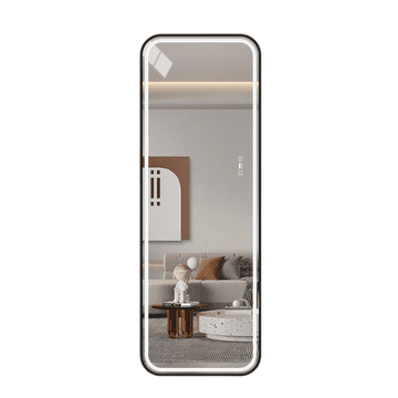 S6 Steklarstvo Šest LED ogledalo S623B, 60x170cm, sa crnim okvirom