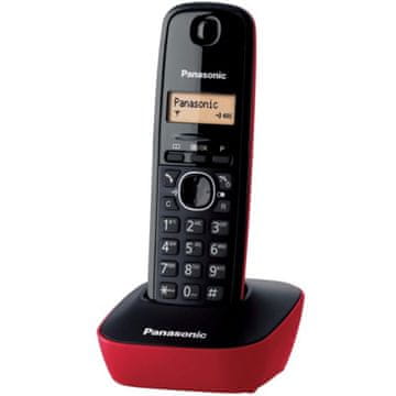 Panasonic Bežični stolni telefon KX-TG1611FXR (red)