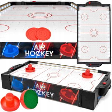 Dexxer Stolni zračni hokej na baterije 58 cm LED