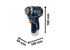 BOSCH Professional Akumulatorska bušilica/odvijač GSR 12V-32FC Solo (06019N7102)