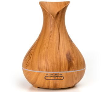 Platinet PADYM010LW ovlaživač zraka i raspršivač eteričnog ulja, LED rasvjeta, svijetla imitacija drva