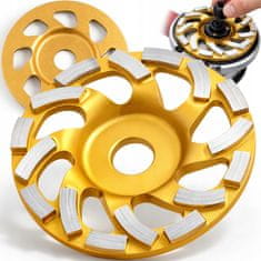 Dexxer Dijamantni segmentni disk za strojno brušenje betona 125 mm 500